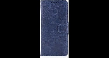 Shop4 - Geschikt voor Motorola Moto G Stylus Hoesje - Wallet Case Cabello Blauw