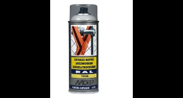 Motip industrial acryllak hoogglans RAL 7035 lichtgrijs - 400 ml.