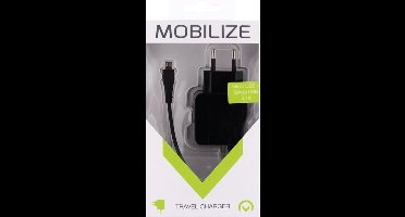 Mobilize Travel Charger Micro USB + USB 3100 mA Black