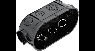 OBO Bettermann 2003722 Apparaat-verbindingsdoos (Ø x d) 60 mm x 46 mm 10 stuk(s)