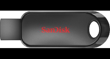 SANDISK Cruzer Snap USB-stick 64 GB Zwart SDCZ62-064G-G35 USB-A 2.0