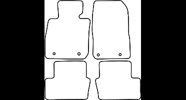 Mattenset Mazda CX3 - 2015 ->