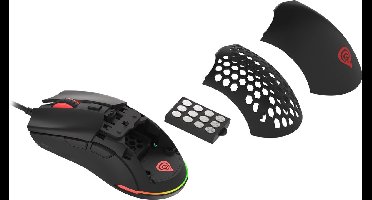 Genesis - NMG-1841 Krypton 750 - Game Muis - Zwart - 8000 DPI