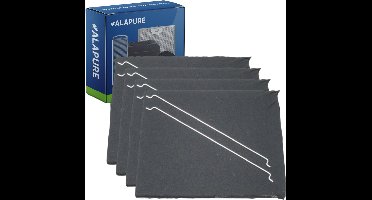 4x Koolstoffilter voor Siemens 00707763 / 707763