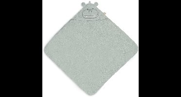 Jollein Badcape Badstof 75x75cm Hippo Happy