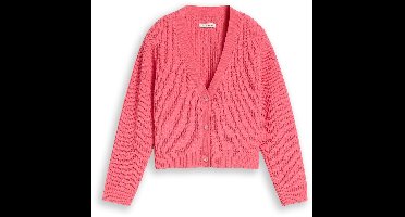 Tom Tailor - Vest met V-hals - Maat 92/98 - pink dream