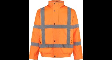 EM Traffic Pilotjack High Visibility RWS Fluor Oranje - maat XL