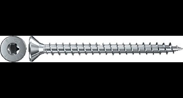 Fischer spaanplaatschroef 3,5x25mm - platkop - RVS - voldraad - T10 - 657018 (Per 300 stuks)