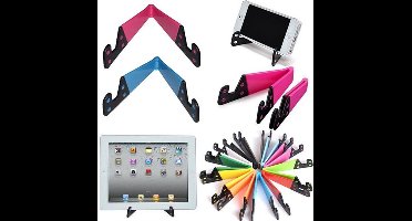 Tablet Standaard - Inklapbaar - Universeel - Telefoonstand  - Tablet houder