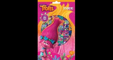 Dreamworks Stickervellen Trolls 24 X 14,5 Cm