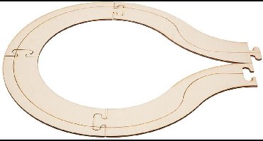 Faller - Laser-Street Keerpunt - modelbouwsets, hobbybouwspeelgoed voor kinderen, modelverf en accessoires