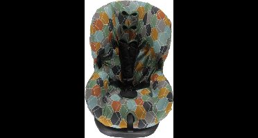 Briljant Baby Autostoelhoes 1+ Interlock - Deco - Groen en Grijs