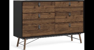 Giga Living Ladekast Ry - Zwart - 150x40x95cm