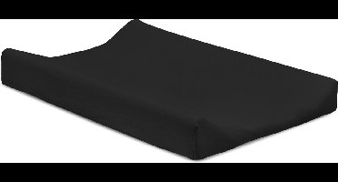 Jollein Aankleedkussenhoes Double Jersey 50x70cm - Zwart