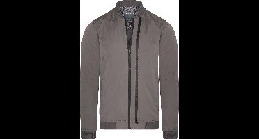 Cast Iron - Heren Jas zomer Double Zipped Jacket - Grijs - Maat L