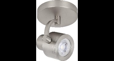 HighLight spot Alto 1 lichts - rond - excl. 1x GU10 - mat-chroom