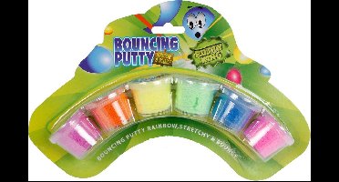 Putty King Klei Bouncing Putty Junior 12 Gram 6-delig