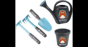 Gardena Tuinierset Zwart/blauw 5-delig