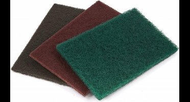 125 x 230 mm Schuurpad Rood - MEDIUM