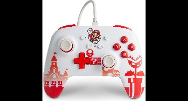 PowerA Enhanced Controller - Mario - Geschikt voor Nintendo Switch