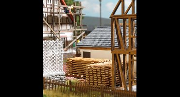 Busch - Bretterstapel H0 (3/20) * - BU7760 - modelbouwsets, hobbybouwspeelgoed voor kinderen, modelverf en accessoires