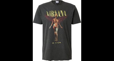 Nirvana Amplified Collection - In Utero Heren T-shirt - houtskool - XL