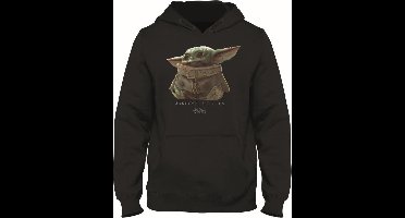 Star Wars The Mandalorian - Zwarte Sweater The Child Unknown Species - 12 jaar