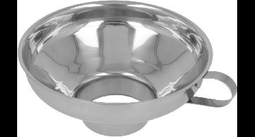 Metaltex - Trechter - 14,5 cm - RVS - Zilver - Met Handgreep