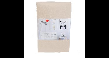 Carbotex Hoeslaken Terry 60 X 120 Cm Katoen Beige