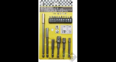 Bit + dop verlengset 16 delig, Bitten set