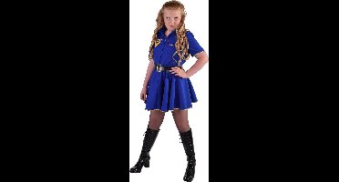 Magic Design Jurk Politie Meisjes Polyester Blauw Maat 116