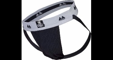 MM Sports Original Edition Swimmer/Jogger Jockstrap 2 inch Black - MAAT XXL - Heren Ondergoed - Jockstrap voor Man - Mannen Jock