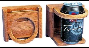 ARC Marine - Teak bekerhouder - opklapbaar