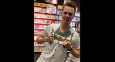 Batman Black Tie Heren T-shirt - wit - L