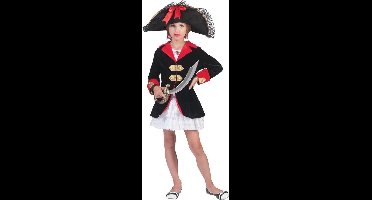 Piratenkostuum | Piraat penny | Maat 140 | Verkleedkleding