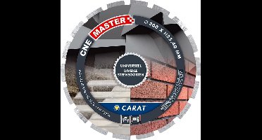 Carat CNE MASTER Diamantzaag universeel 370x30mm - CNEM370500