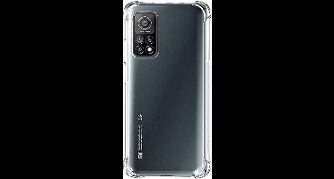 Shop4 - Geschikt voor Xiaomi Mi 10T Pro Hoesje - Zachte Back Case Drop Proof Transparant