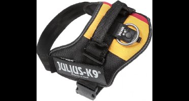 Julius-k9 idc belgium power harnas baby 1 Zwart/geel/rood XS/29-36CM