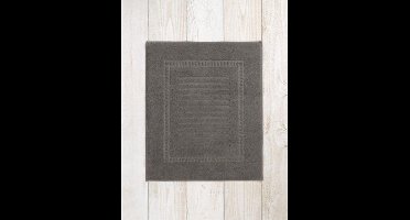 De Witte Lietaer Dolce Badmat steeple grey / grijs 70 x 60 cm