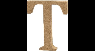 Creative Letter T Mdf 13 Cm