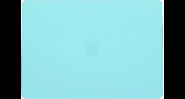 Shop4 - Geschikt voor MacBook Pro 16-inch (2019) Hoes - Hardshell Cover Mat Licht Blauw