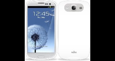 PURO Samsung Galaxy S III Plasma Back Cover - Wit