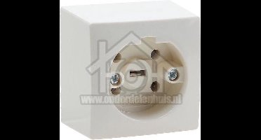 Universeel Wandkontaktdoos Perilex -opbouw- 0137220