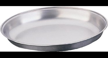 Olympia RVS ovale dekschaal 25.4cm