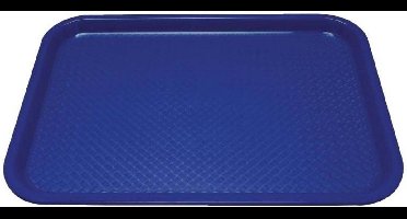 Dienblad Olympia 40 x 30 cm Polypropyleen Stapelbaar Blauw