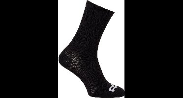 AGU Solid Fietssokken - Black - L/XL