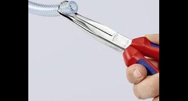 Knipex 38 95 200 Mechanicatang 45° Halfronde Bek 200mm