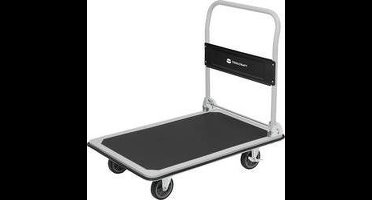 TOOLCRAFT Handwagen Inklapbaar, Afleider Staal, PP, Thermoplastisch polyurethaan Laadvermogen (max.): 150 kg
