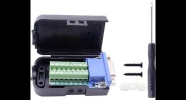 TRU COMPONENTS T1904C099 D-sub female connectorset Aantal polen: 15 Schroeven 1 stuk(s)