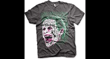 DC Comics Suicide Squad Heren Tshirt -2XL- Joker Grijs